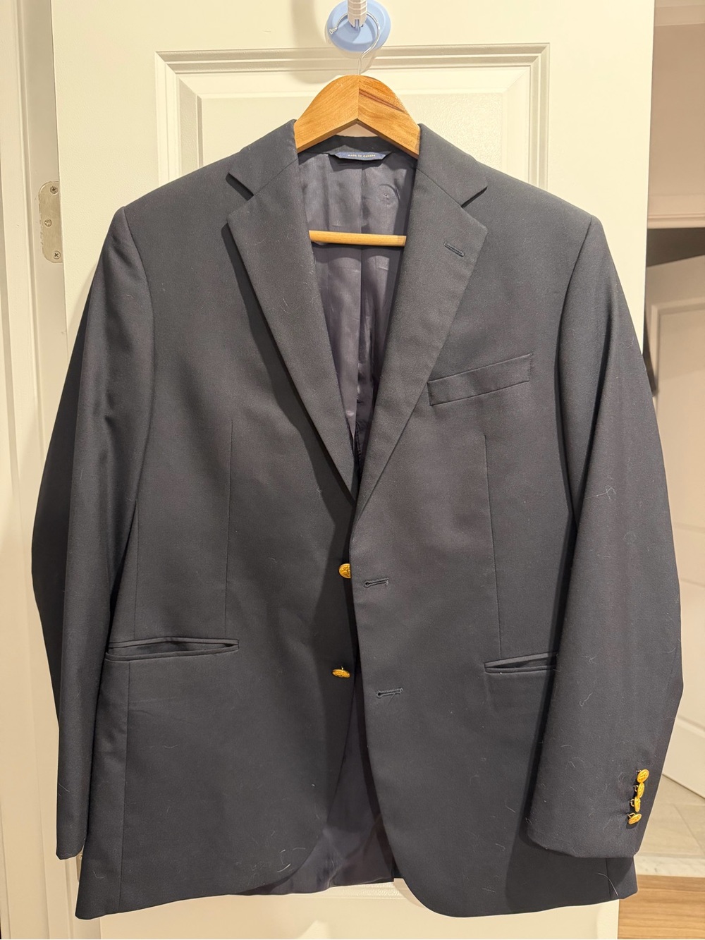Brooks Brothers W/ Loro Piana Navy Blazer